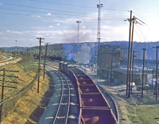 EB Ore Away Shot at Departure Yard